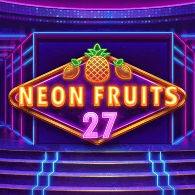 Neon Fruits game tile