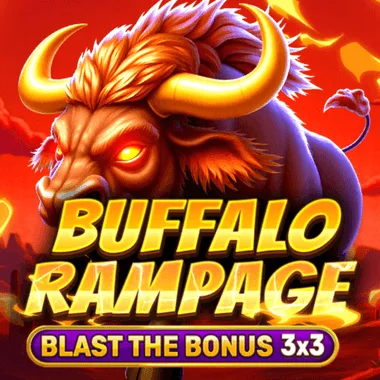 Buffalo Rampage - Blast The Bonus 3x3 game tile